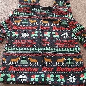 Budweiser Christmas onsie  size XXL